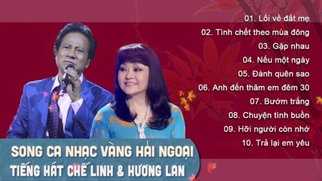 SONG CA NHẠC VÀNG HẢI NGOẠI TIẾNG HÁT CHẾ LINH, HƯƠNG LAN NHẠC VÀNG XƯA CHẤN ĐỘNG CON TIM