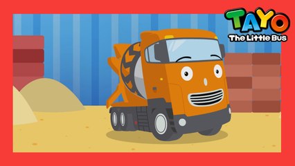 Cement Truck Song l Strong Heavy Vehicles  l Tayo's Sing Along Show l Tayo the Little Bus