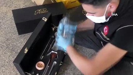 Nargile kutusunda uyuşturucu hap sevkiyatı