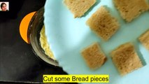 Bread-Malai / Instant Sweet Recipe/बिना मावा बिना चाशनी के बनाये बच्चो के लिए ये स्वीट डिश