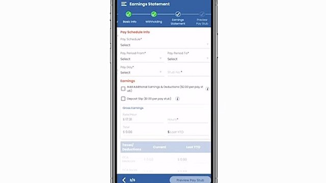 How to Generate Pay Stubs using Mobile App [Pay Stub Generator App]