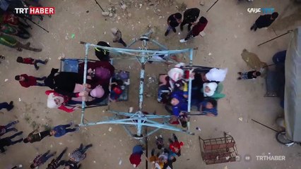 İdlib'de çocukların bayram coşkusu