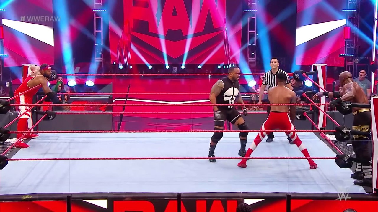 The Street Profits vs. Bobby Lashley & MVP_ Raw, May 25, 2020