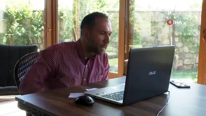 Şehit aileleri ile 'online' bayramlaşma