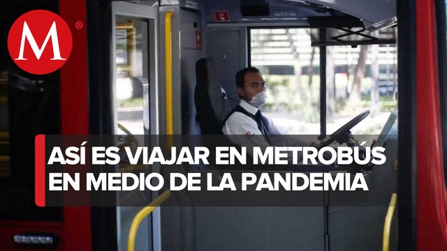 Éstas son las nuevas medidas para abordar Metrobús de CdMx