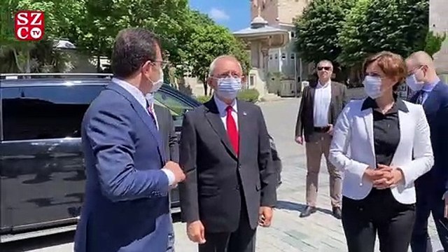 Kılıçdaroğlu, Kaftancıoğlu ve İmamoğlu’ndan Tarihi Yarımada turu