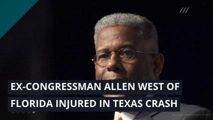 Ex-congressman Allen West of Florida injured in Texas crash, and other top stories from May 26, 2020.