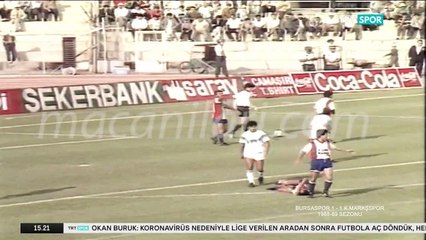 Bursaspor 1-1 Kahramanmaraşspor [HD] 11.09.1988 - 1988-1989 Turkish 1st League Matchday 4