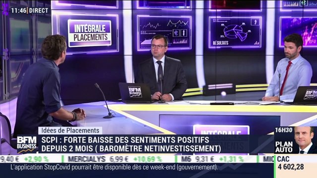 Idées de placements : Forte baisse des sentiments positifs depuis deux mois du côté des SCPI - 26/05