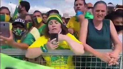 O 6ª final de semana seguido com manifestação pró governo teve um plus o vídeo da reunião