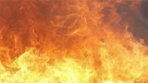 Massive fire breaks out at footwear factory in Delhi