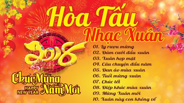 NHẠC XUÂN XƯA HẢI NGOẠI HÒA TẤU KHÔNG LỜI HAY NHẤT 2018 LAN TỎA KHÔNG GIAN TẾT NGUYÊN ĐÁN MẬU TUẤT