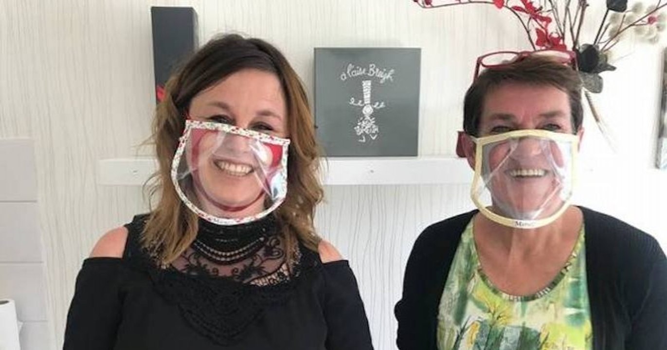 Brest : deux couturières créent un masque transparent pour les sourds et malentendants