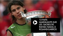12 faits marquants sur les sacres de Rafael Nadal à Roland-Garros