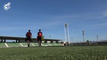Los árbitros se preparan para la vuelta del fútbol