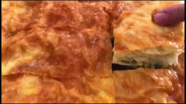 Su böreği tarifi kat kat ayrılan su böreği tarifi