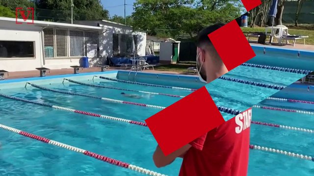 This is How an Italian Swimming Club is Reopening After the Pandemic Lockdown