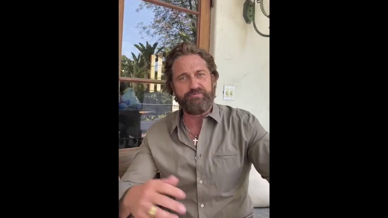 Gerard Butler supports CHAS BigGirlyQuiz