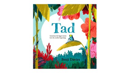 Princess Beatrice reading the winning entry