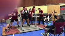 67-Year-Old Man Does Powerlifting With Heavy Weights