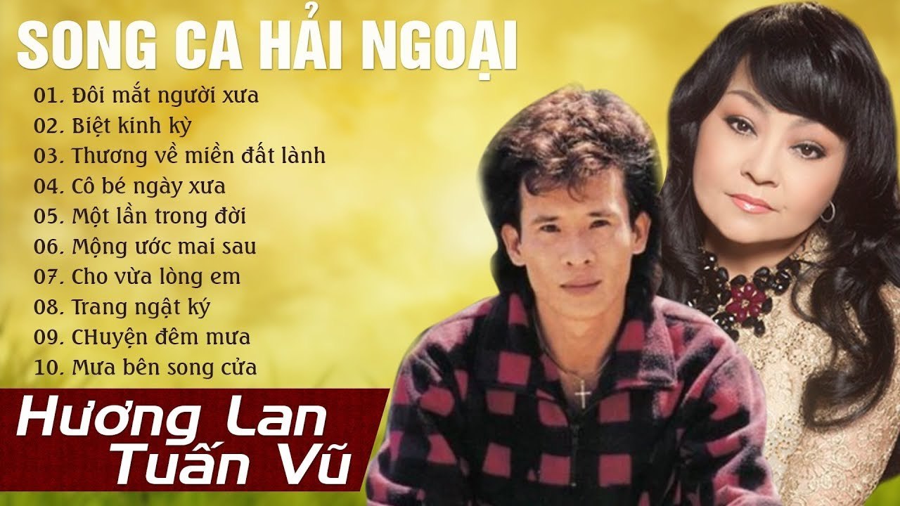 TUẤN VŨ HƯƠNG LAN  TUYỆT PHẨM SONG CA NHẠC VÀNG BOLERO HẢI NGOẠI ĐẶC BIỆT  CHỌN LỌC CA KHÚC GÂY MÊ
