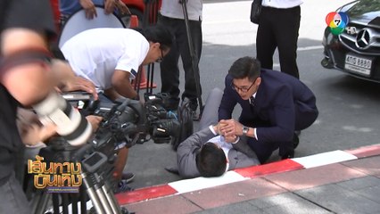 ม่านบังใจ : เบื้องหลังฉาก เวียร์ ศุกลวัฒน์ ขับรถชน หลุยส์ อัมรินทร์