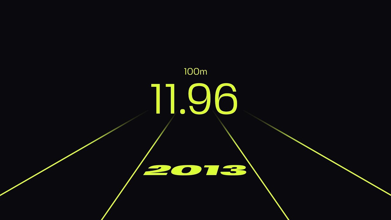 évolution 100m et 400m