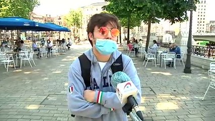 Coger número para disfrutar de las terrazas en Bilbao