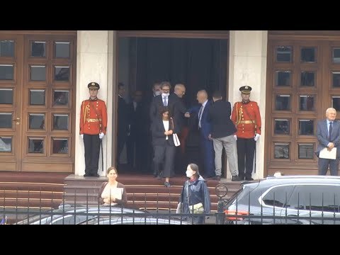 Report TV - Bojkoti dhe protestat! Meta i tregon opozitës dhe ambasadorëve planin me 11 pika