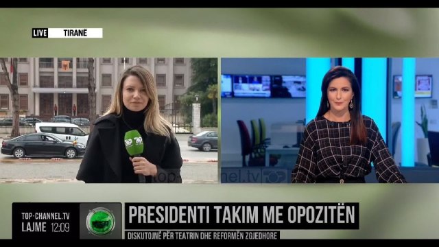 Presidenti takim me opozitën/ Diskutojnë për Teatrin dhe reformën zgjedhore
