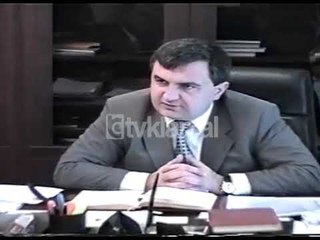 Ilir Meta, takim me delegacionin e Bankes Europiane te Investimeve (21 Maj 1999)