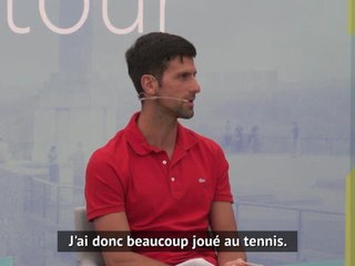 ATP - Djokovic : "J'ai pu beaucoup m'entraîner durant le confinement"