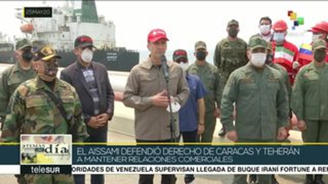 Arriban a Venezuela dos de los cinco buques iraníes con combustible