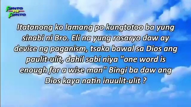 Punto por Punto - Episode 1 - Priest Explains on Catholic Prayer & Accusations of Cults.