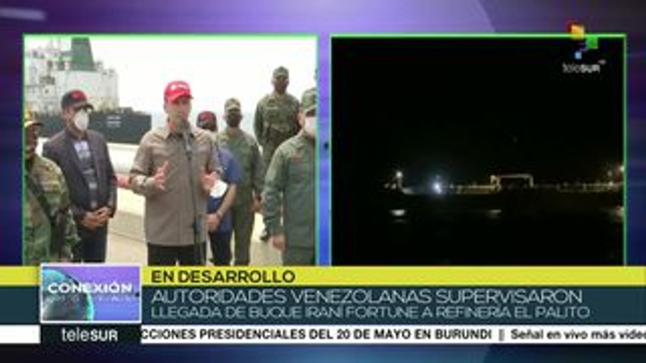 El Aissami: buque iraní Fortune, símbolo de solidaridad y hermandad