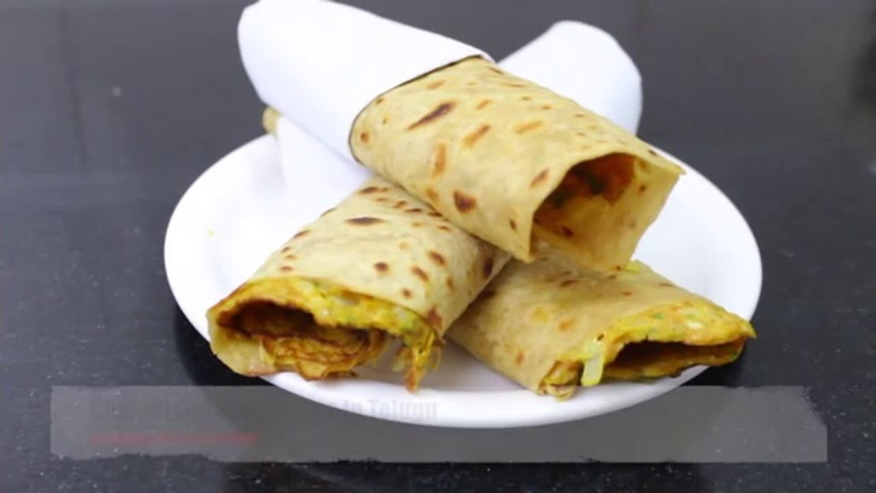 Chapati Egg Roll Recipe In any one can make with me  its easy and healthy