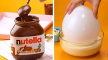 Most Satisfying Balloon Bowls Decorating Compilation - DIY Cake Hacks - Tasty Cake Decorating Ideas