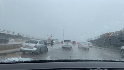 Spinouts and flooding in northern Texas