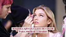 Maquillajes en clave de color para probar a diario