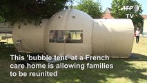 French nursing home sets up 'bubble tent' for family visits