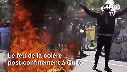 Equateur: manifestation contre les bas salaires et les coupes budgétaires en pleine pandémie
