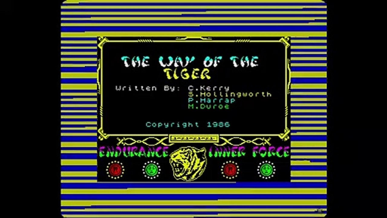 The Way of the Tiger (ZX Spectrum) - Until I Die 2