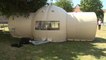 Nursing home sets up "bubble tent" for visitors