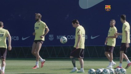 Barca ramp up training as La Liga restart creeps closer