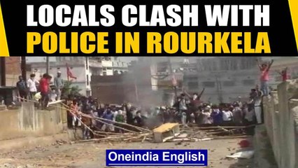 Rourkela: Locals remove barricades near containment zone, clash with police | Oneindia News
