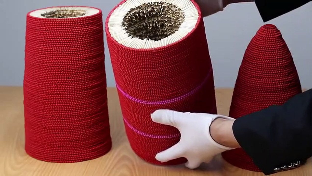 Amazing  Matches  Chain Reaction Domino Effect rocket