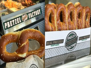 CHEESESTEAK PRETZELS! Philly Pretzel Factory Re-opens In Arizona - Appetite AZ