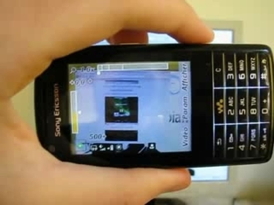 La photo en musique sur le SE w960