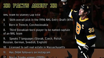 Zdeno Chara: 33 Facts About No. 33