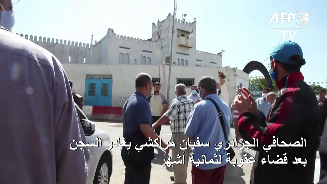الصحافي الجزائري سفيان مراكشي يغادر السجن بعد قضاء عقوبة لثمانية أشهر